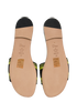 Christian Dior D-Way Leopard Slides, top view