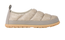 Christian Dior Snow Slippers, Nylon, Taupe, UK10, 3*