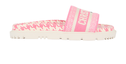 Christian Dior D-Way Slides, front view