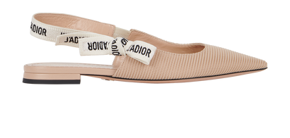 Christian Dior J'Adior Slingback Flats, front view
