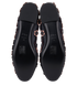 Christian Dior Floral Embellished Flats, top view