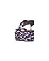 Christian Dior Woven Platform Sandals, back view