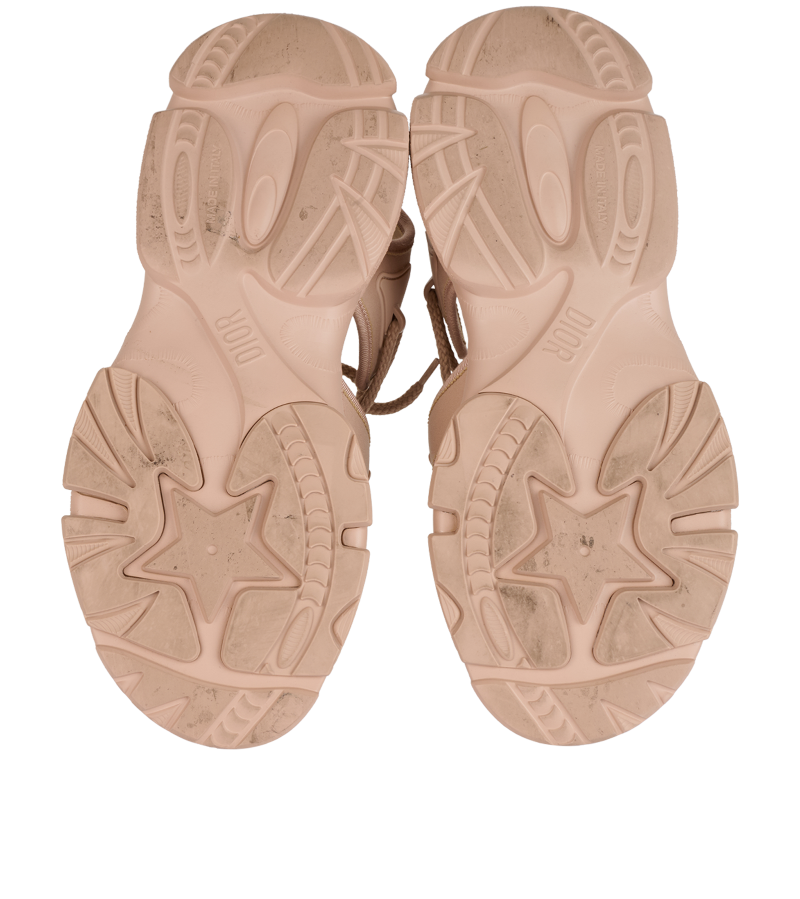 Christian Dior Lace-Up Sandals, &pound;220, Shoes, Pink, Leather, Top view