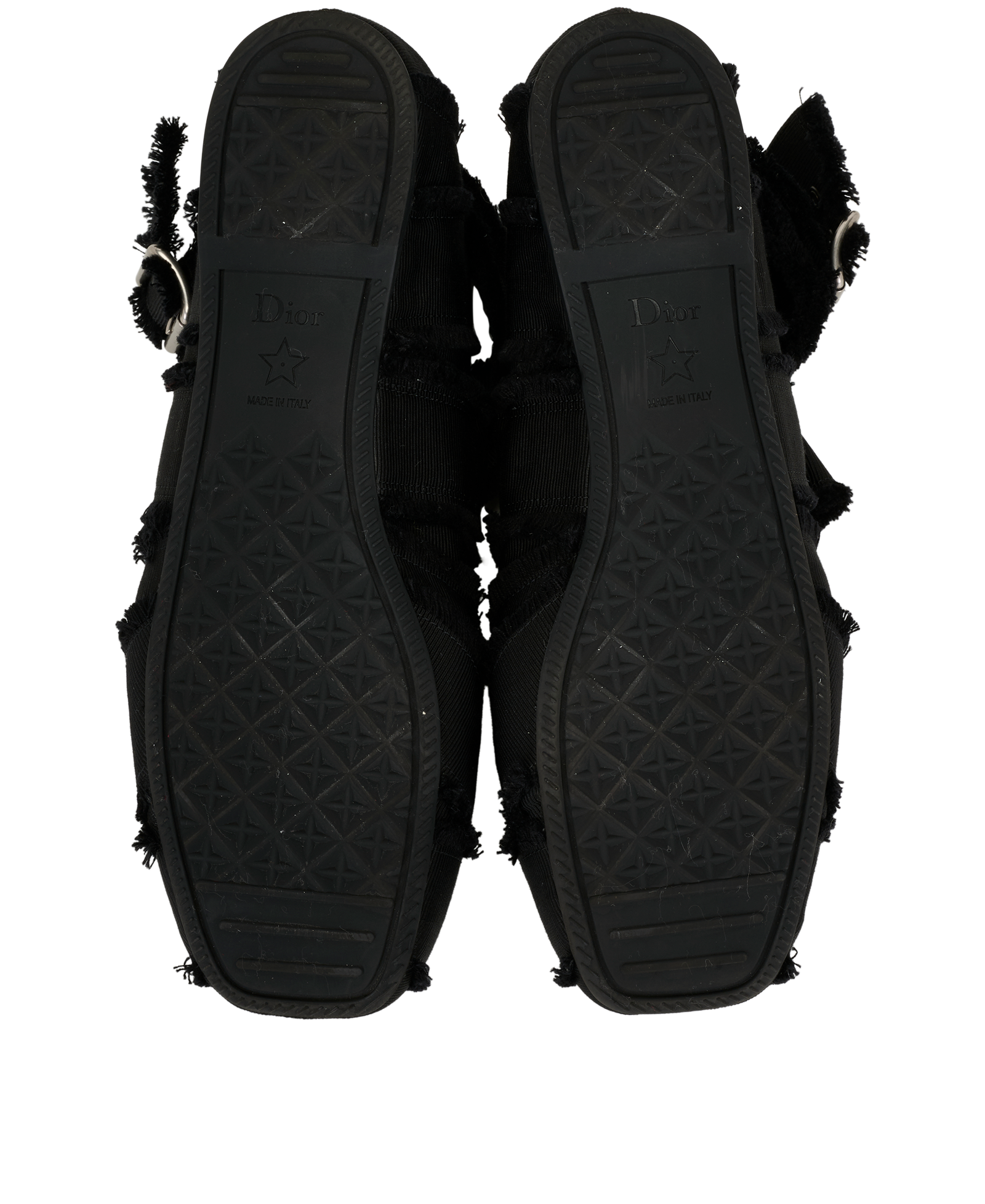 Christian Dior Songe Ballet Flats, &pound;350, Shoes, Black, Canvas, Top view