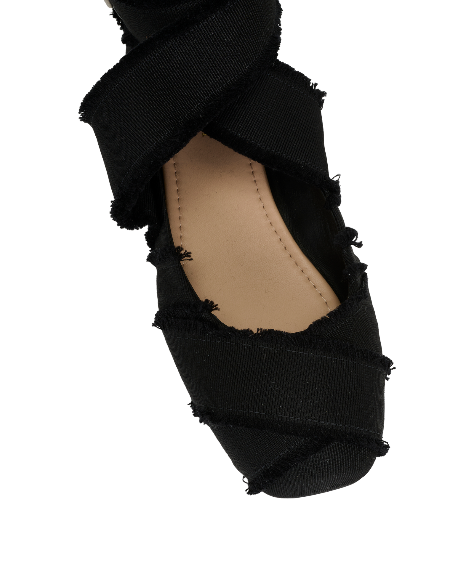 Christian Dior Songe Ballet Flats, &pound;350, Shoes, Black, Canvas, Other view