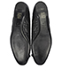Christian Dior Cannage Ballet Flats, top view