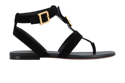 Christian Dior Double D Sandals, front view