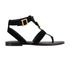 Christian Dior Double D Sandals, front view