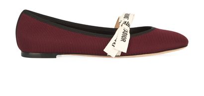 Christian Dior Miss J'Adior Flats, front view
