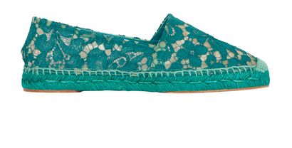 Dolce & Gabbana Lace Espadrilles, front view