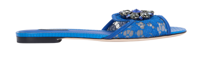 Dolce & Gabbana Bianca Slippers, front view