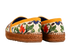 Dolce & Gabbana Majolica and Leopard Espadrilles, £150, Shoes, Green/White/Yellow, Raffia/Satin, Back view