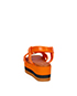 Fendi Platform Strappy Sandals, back view