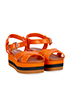Fendi Platform Strappy Sandals, side view