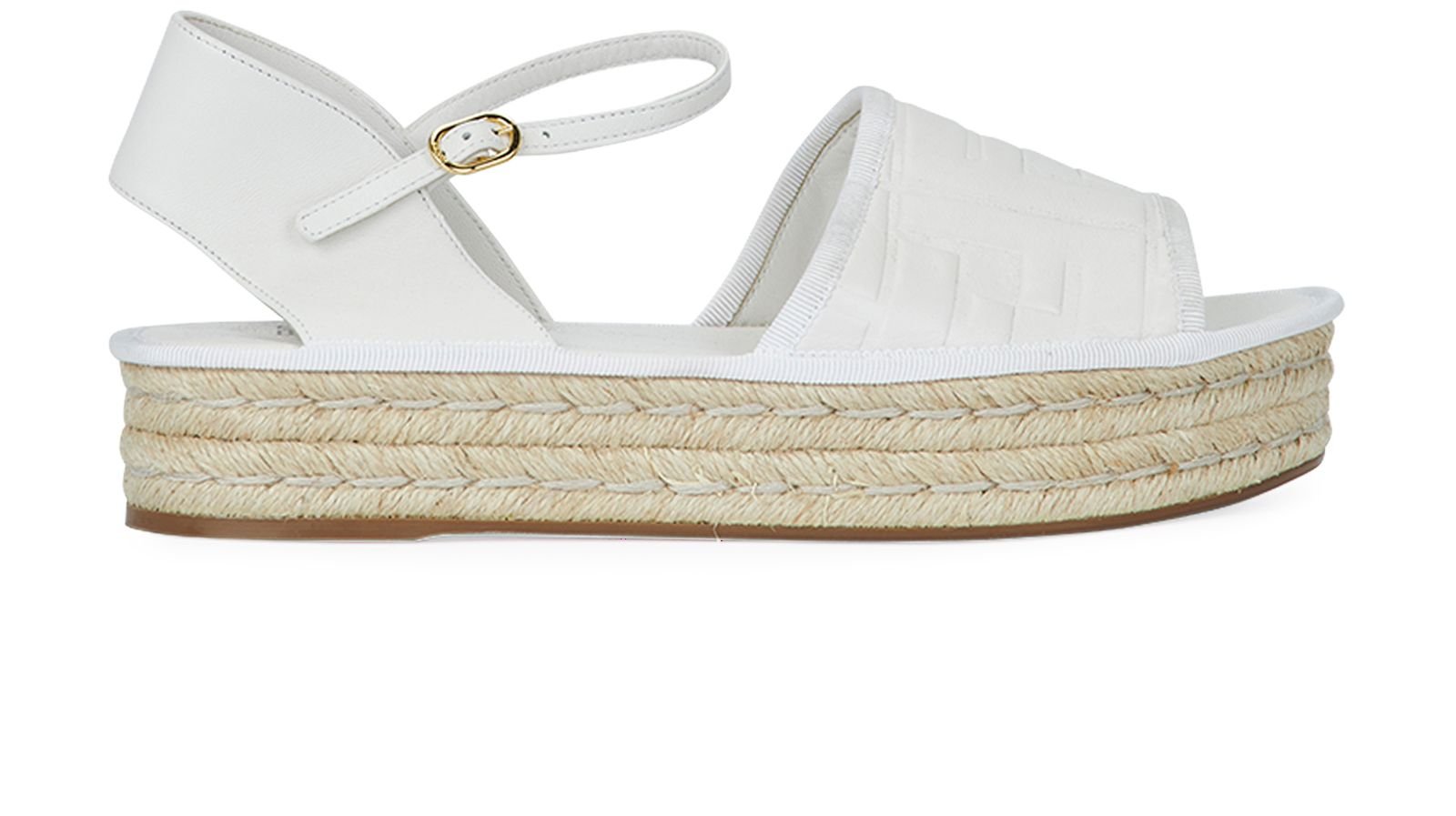 Fendi top logo espadrilles