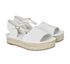 Fendi Logo Espadrilles Sandals, side view