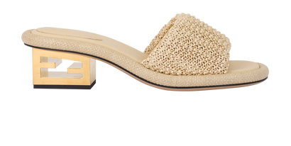 Fendi Baguette Sandals, front view