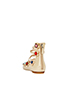 Fendi Flowerland Pointed Flats, back view