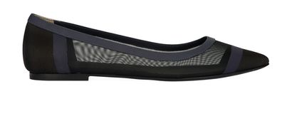 Fendi Pointed Flats, front view