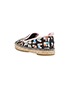Fendi Logo Espadrilles, £160, Shoes, Black/Blue/White, Fabric, Back view