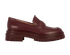 Gianvito Rossi Argo Calf Rubber Sole Loafers, front view