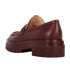 Gianvito Rossi Argo Calf Rubber Sole Loafers, back view