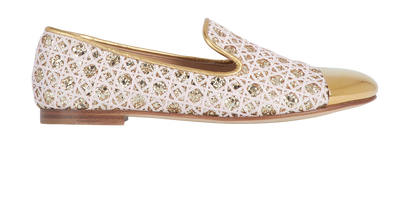Giuseppe Zanotti Glittery Mocassin, front view