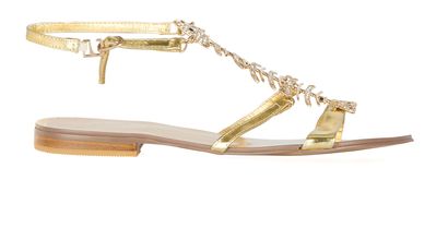 Giuseppe Zanotti Fish Embelleshed Sandal, front view