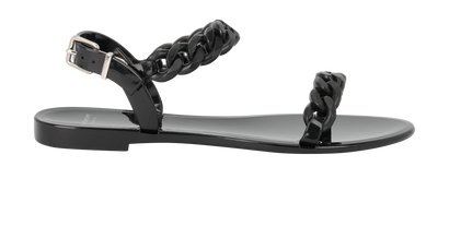 Givenchy Jelly Chain Sandals, front view