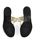 Gucci Marmont Flat Sandals, top view