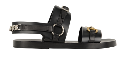 Gucci Horsebit Sandals, front view