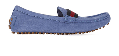 Gucci Signature Logo Moccasins, front view