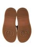 Gucci Macro Supreme Platform Slides, top view