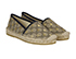 Gucci GG Supreme Bees Espadrilles, side view