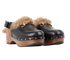 Gucci Amstel Fur Clogs, side view