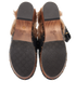 Gucci Amstel Fur Clogs, top view
