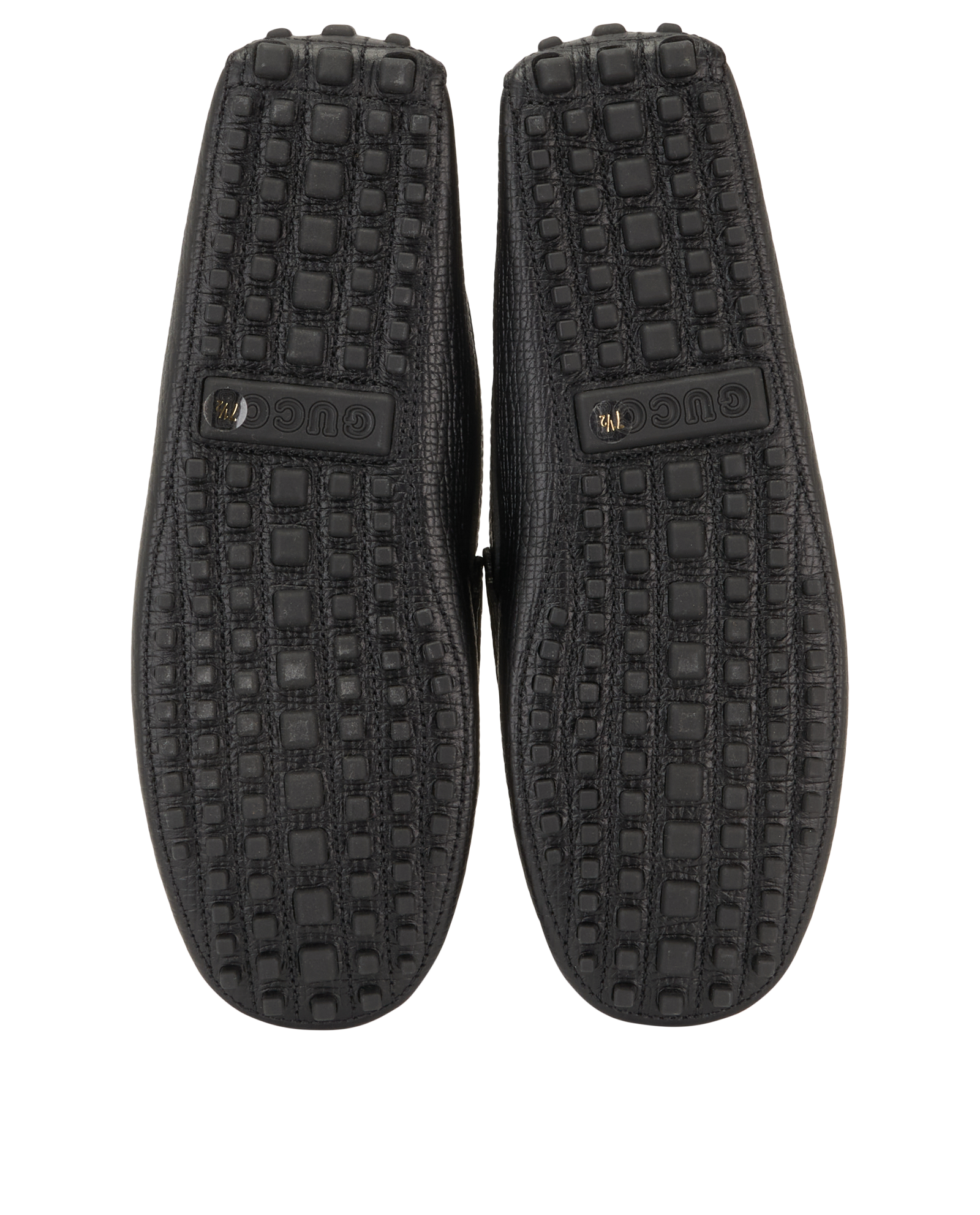 Gucci Horsebit Loafers, &pound;310, Shoes, Black, Leather, Top view