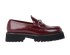 Gucci Horsebit Loafers, &pound;330, Shoes, Burgundy, Leather, Front view
