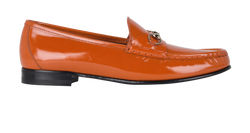 Gucci Horsebit Loafers, Leather, Orange, UK8, B/DB, 3*