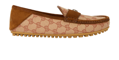 Gucci GG Monogram Loafers, front view