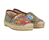 Gucci GG Floral Espadrilles, side view