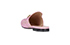 Gucci Lace Print Princetown Slippers, back view