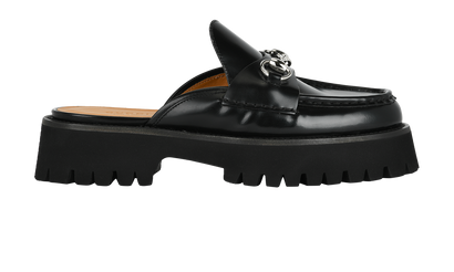 Gucci Horsebit Chunky Slippers, front view
