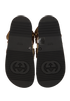 Gucci Double G Sandals, &pound;350, Shoes, Brown, Canvas, Top view