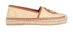 Gucci Interlocking G Espadrilles, Raffia, Beige/Tan, UK4.5, B/DB, 3*