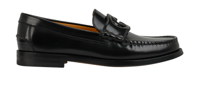 Gucci Loafers, &pound;380, Shoes, Black, Leather, Front view