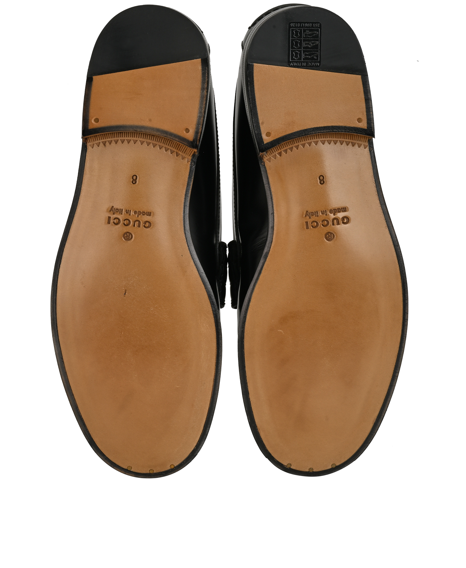 Gucci Loafers, &pound;380, Shoes, Black, Leather, Top view