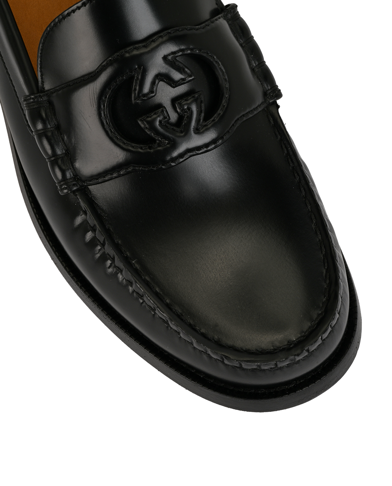 Gucci Loafers, &pound;380, Shoes, Black, Leather, Other view