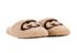 Gucci Interlocking G Shearling Flat Slippers, side view