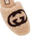 Gucci Interlocking G Shearling Flat Slippers, other view